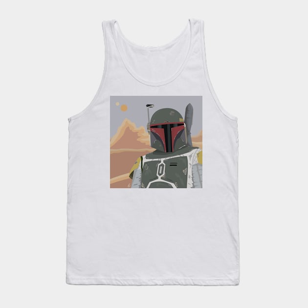 Bounty Hunter Tank Top by mikineal97